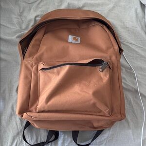 Carhartt Brown Backpack Durable Canvas Design